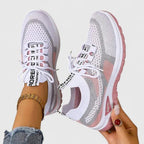 Emma | Women's Lace-Up Sneakers | Breathable Mesh · PNY