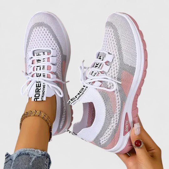 Emma | Women's Lace-Up Sneakers | Breathable Mesh · PNY