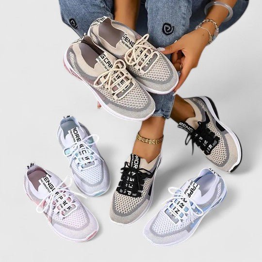 Emma | Women's Lace-Up Sneakers | Breathable Mesh · PNY