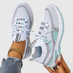Emma | Women's Lace-Up Sneakers | Breathable Mesh · PNY