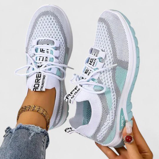 Emma | Women's Lace-Up Sneakers | Breathable Mesh · PNY