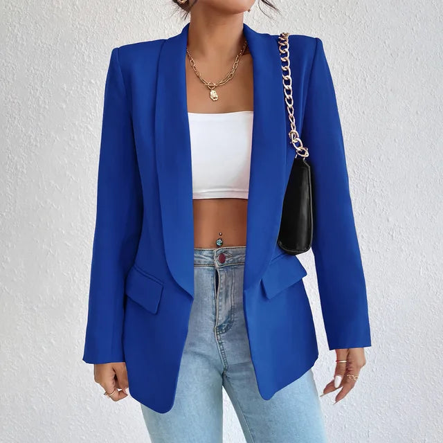 Emma | Women's Open-Front Blazer | Notched Lapel · PNY