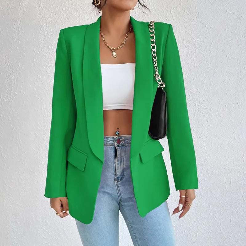Emma | Women's Open-Front Blazer | Notched Lapel · PNY