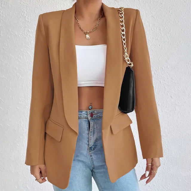 Emma | Women's Open-Front Blazer | Notched Lapel · PNY