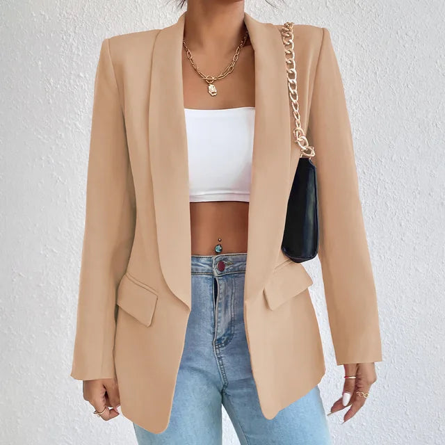 Emma | Women's Open-Front Blazer | Notched Lapel · PNY