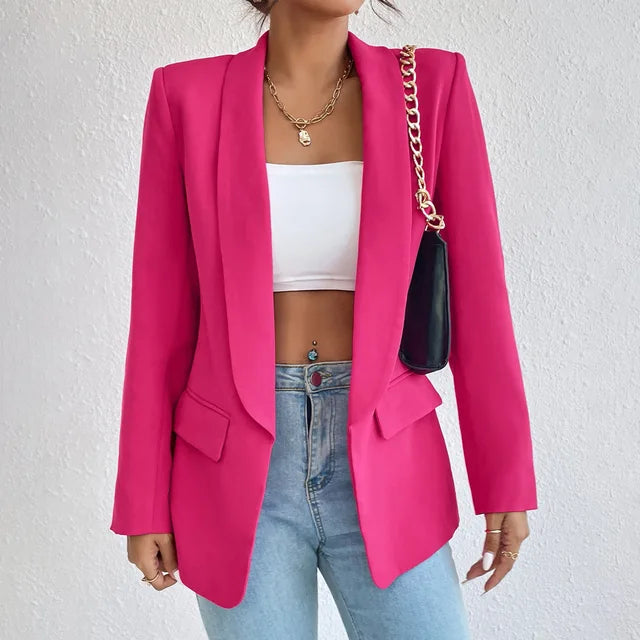 Emma | Women's Open-Front Blazer | Notched Lapel · PNY