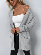 Emma | Women's Open-Front Cardigan | Side Pockets · PNY