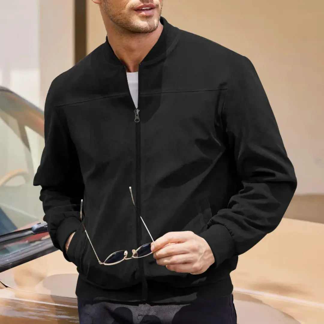 Ethan | Men's Bomber Jacket | Suede · PNY
