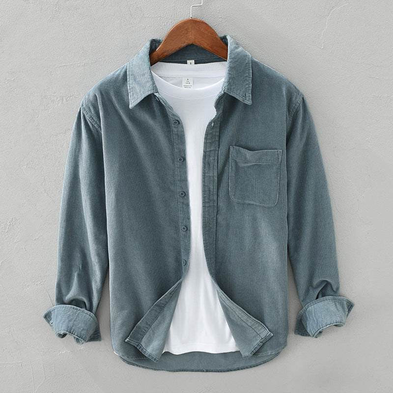 Ethan | Men's Button-Up Shirt | Corduroy · PNY