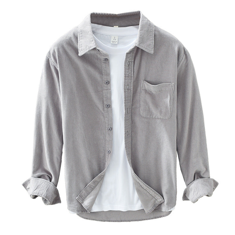 Ethan | Men's Button-Up Shirt | Corduroy · PNY