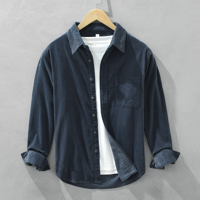Ethan | Men's Button-Up Shirt | Corduroy · PNY
