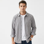 Ethan | Men's Button-Up Shirt | Corduroy · PNY