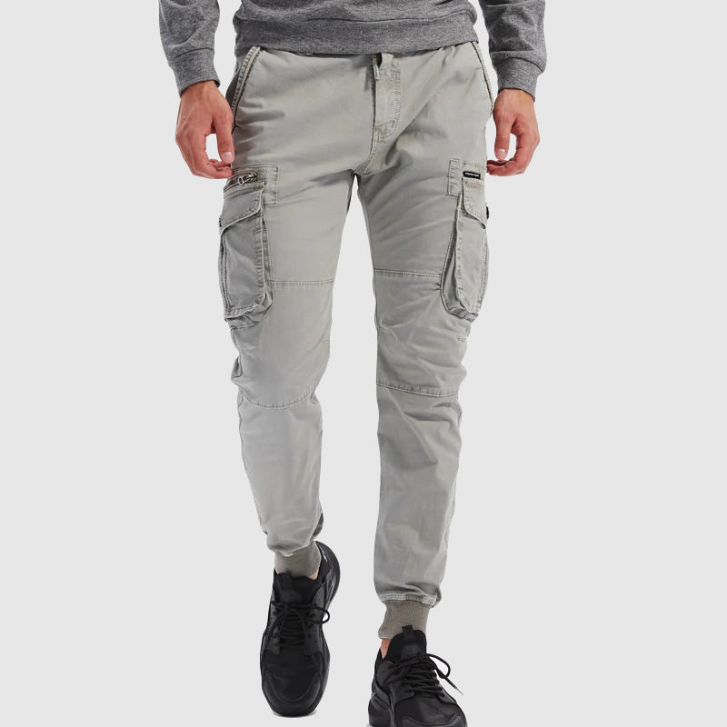 Ethan | Men's Cargo Joggers | Multi-Pocket · PNY
