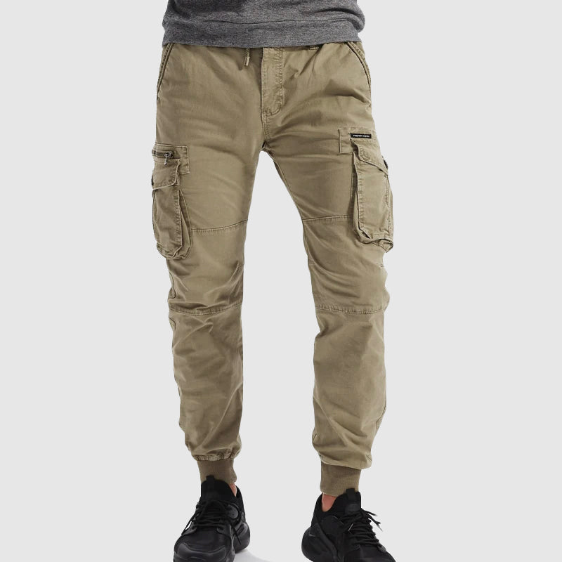 Ethan | Men's Cargo Joggers | Multi-Pocket · PNY