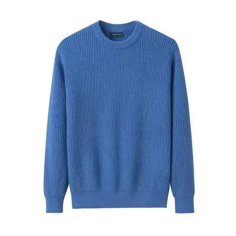 Ethan | Men's Crewneck Sweater | Ribbed Knit · PNY