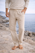 Ethan | Men's Drawstring Pants | Linen