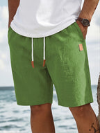 Ethan | Men's Drawstring Shorts | Textured Summer · PNY