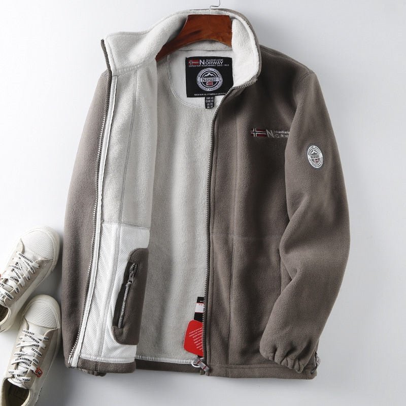 Ethan | Men's Full-Zip Fleece Jacket | Sherpa-Lined · PNY