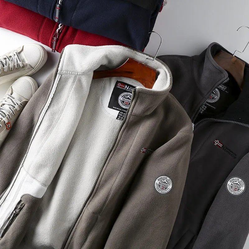 Ethan | Men's Full-Zip Fleece Jacket | Sherpa-Lined · PNY