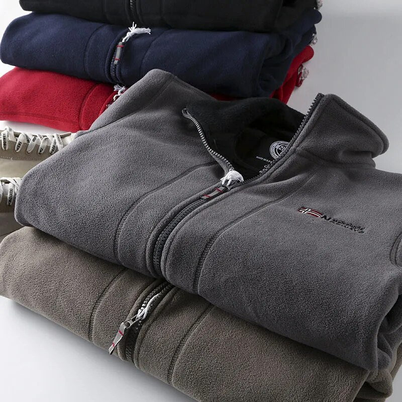 Ethan | Men's Full-Zip Fleece Jacket | Sherpa-Lined · PNY