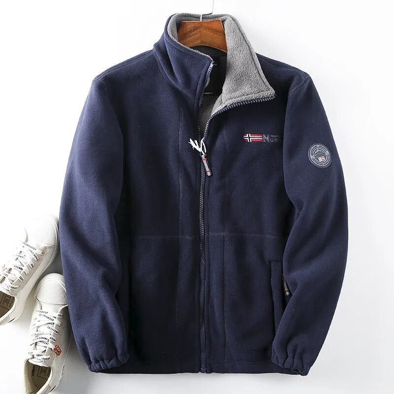 Ethan | Men's Full-Zip Fleece Jacket | Sherpa-Lined · PNY