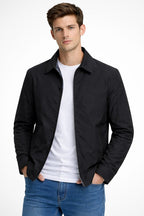Ethan | Men's Full-Zip Jacket | Collared Harrington · PNY