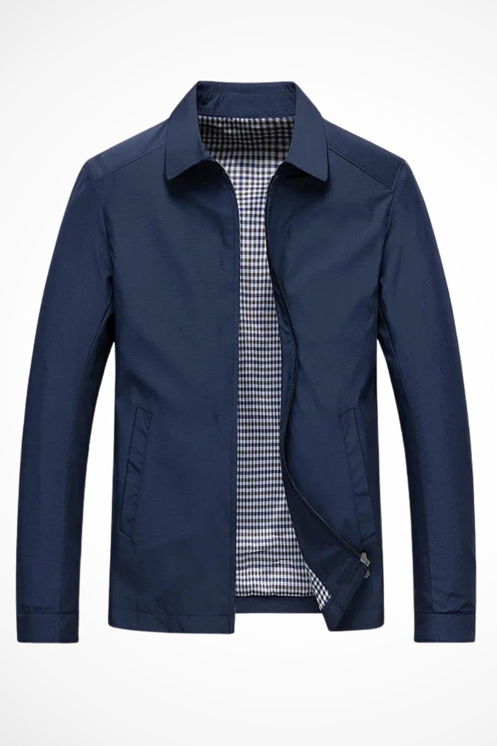 Ethan | Men's Full-Zip Jacket | Collared Harrington · PNY