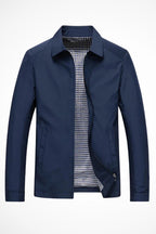 Ethan | Men's Full-Zip Jacket | Collared Harrington · PNY