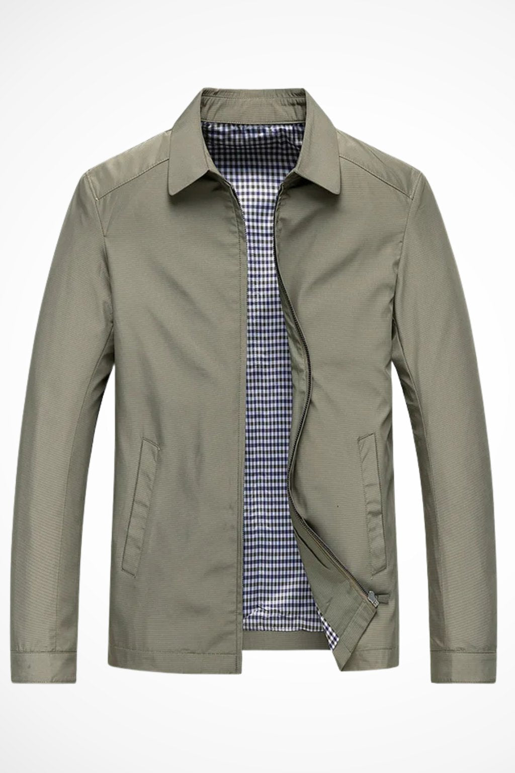 Ethan | Men's Full-Zip Jacket | Collared Harrington · PNY