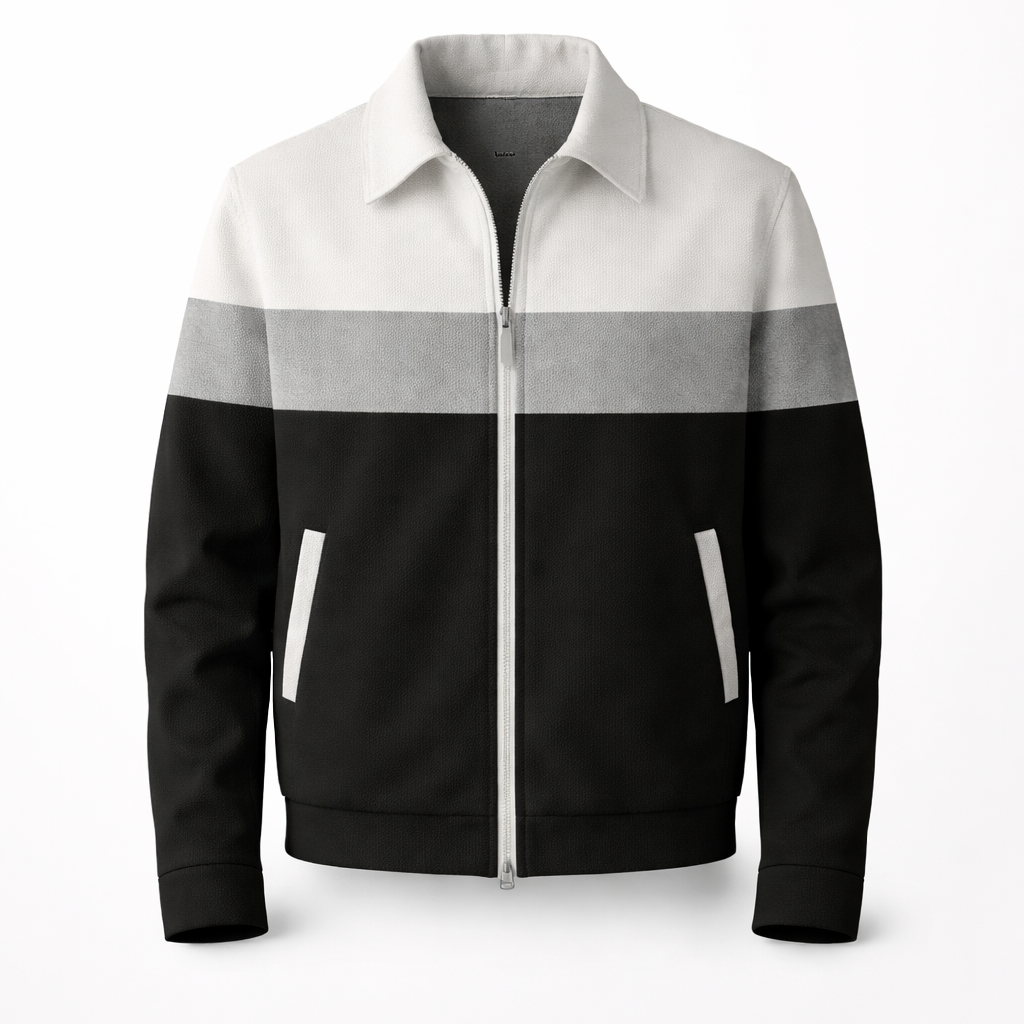 Ethan | Men's Full-Zip Jacket | Colorblock · PNY