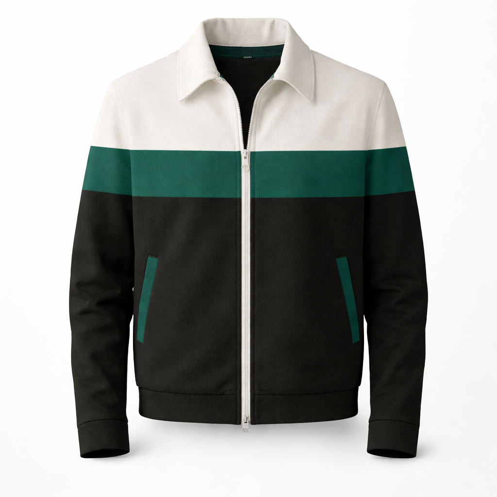Ethan | Men's Full-Zip Jacket | Colorblock · PNY
