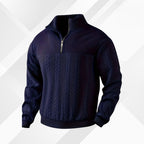 Ethan | Men's Half-Zip Sweater | Cable Knit · PNY