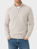 Ethan | Men's Half-Zip Sweater | Merino Wool · PNY