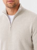 Ethan | Men's Half-Zip Sweater | Merino Wool · PNY