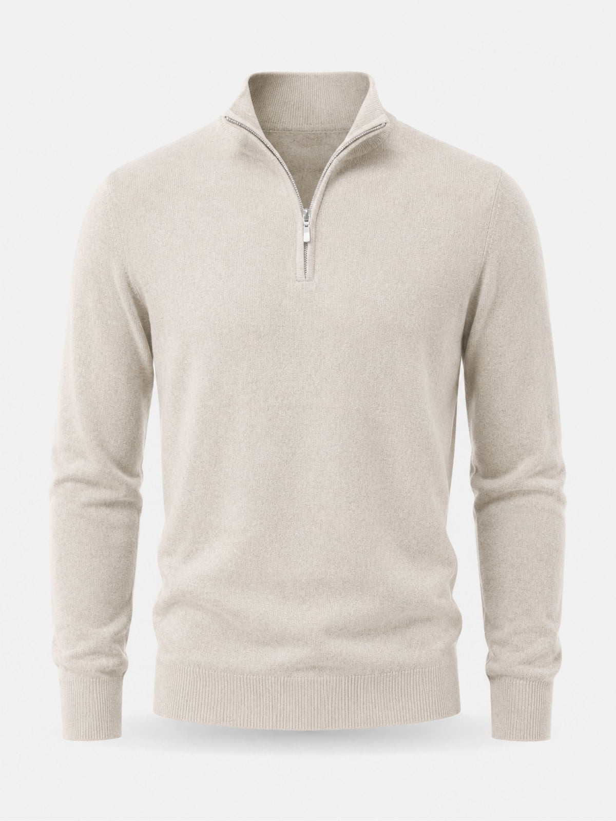 Ethan | Men's Half-Zip Sweater | Merino Wool · PNY