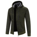 Ethan | Men's Hooded Cardigan | Fleece-Lined