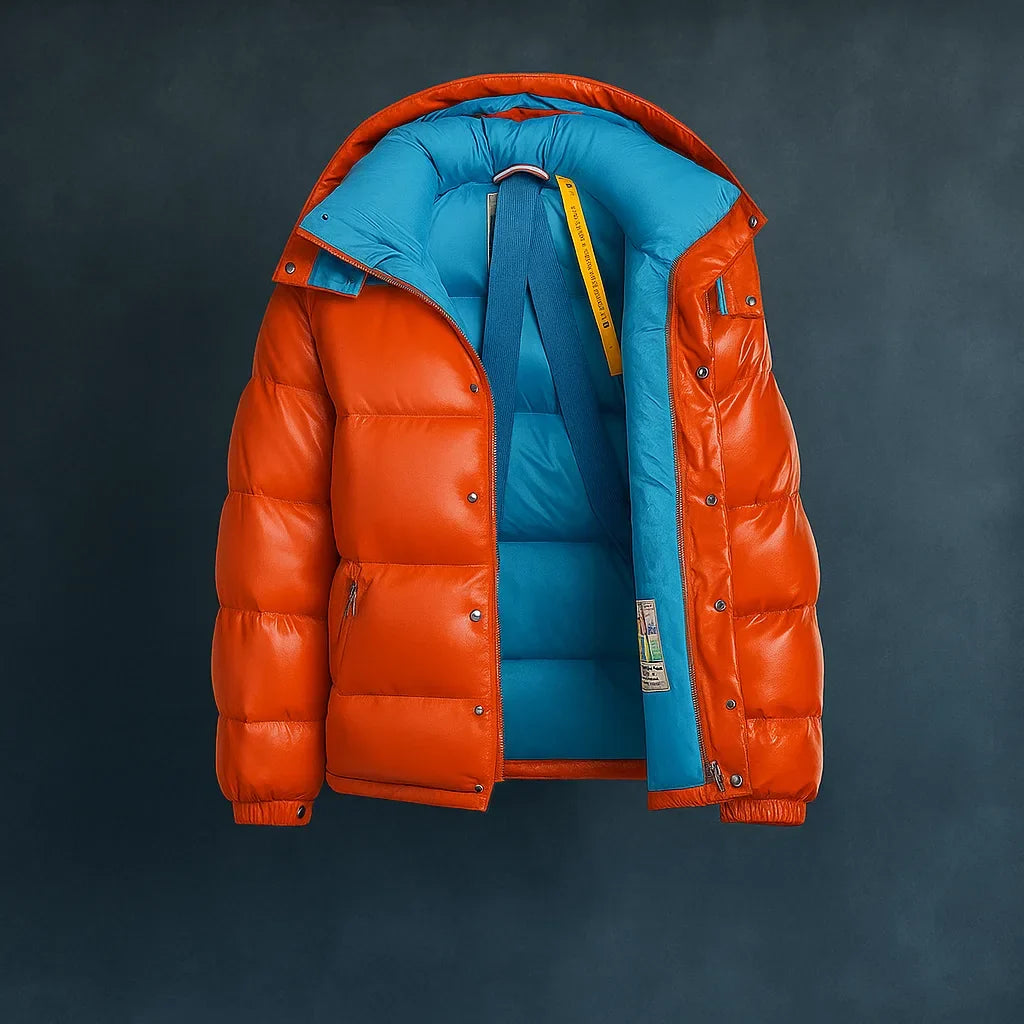 Ethan | Men's Hooded Puffer Jacket | Full-Zip · PNY