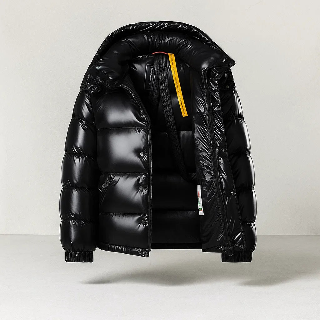 Ethan | Men's Hooded Puffer Jacket | Full-Zip · PNY