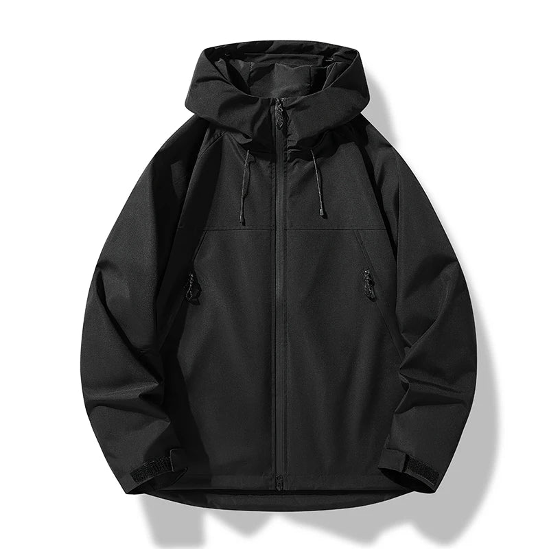 Ethan | Men's Hooded Rain Jacket | Waterproof Shell · PNY