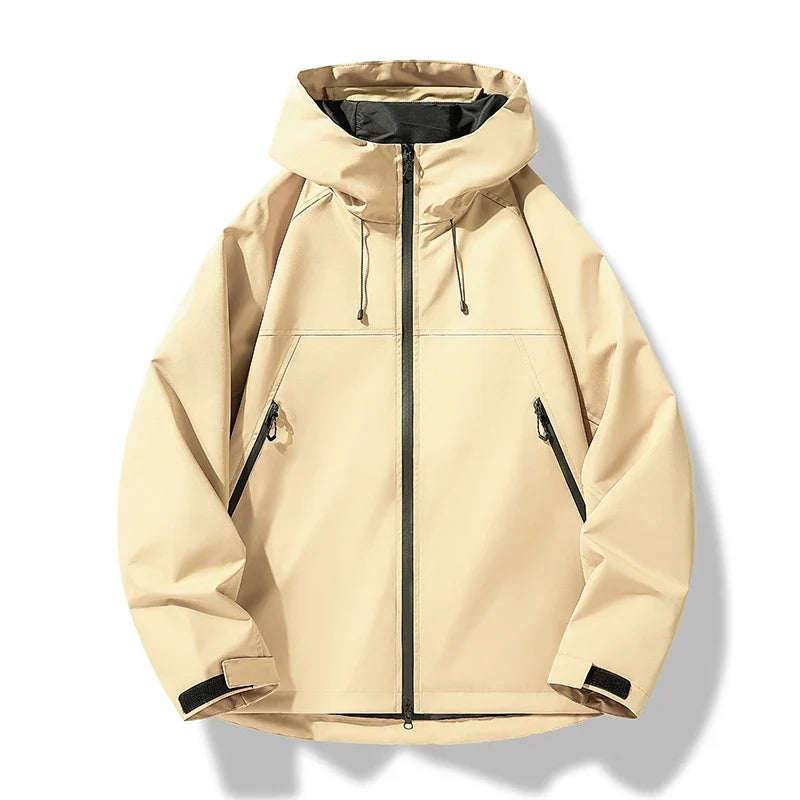 Ethan | Men's Hooded Rain Jacket | Waterproof Shell · PNY