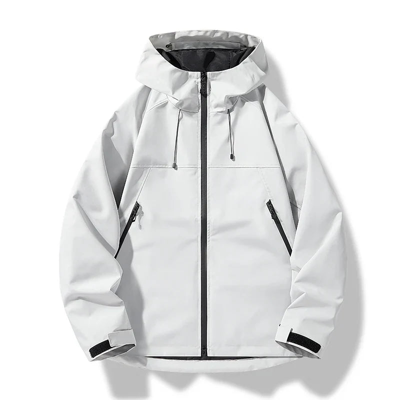 Ethan | Men's Hooded Rain Jacket | Waterproof Shell · PNY