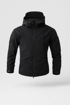 Ethan | Men's Hooded Softshell Jacket | Zip Pockets · PNY