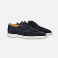 Ethan | Men's Lace-Up Boat Shoes | Suede Finish · PNY