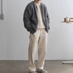 Ethan | Men's Oversized Cardigan | Ribbed Knit · PNY