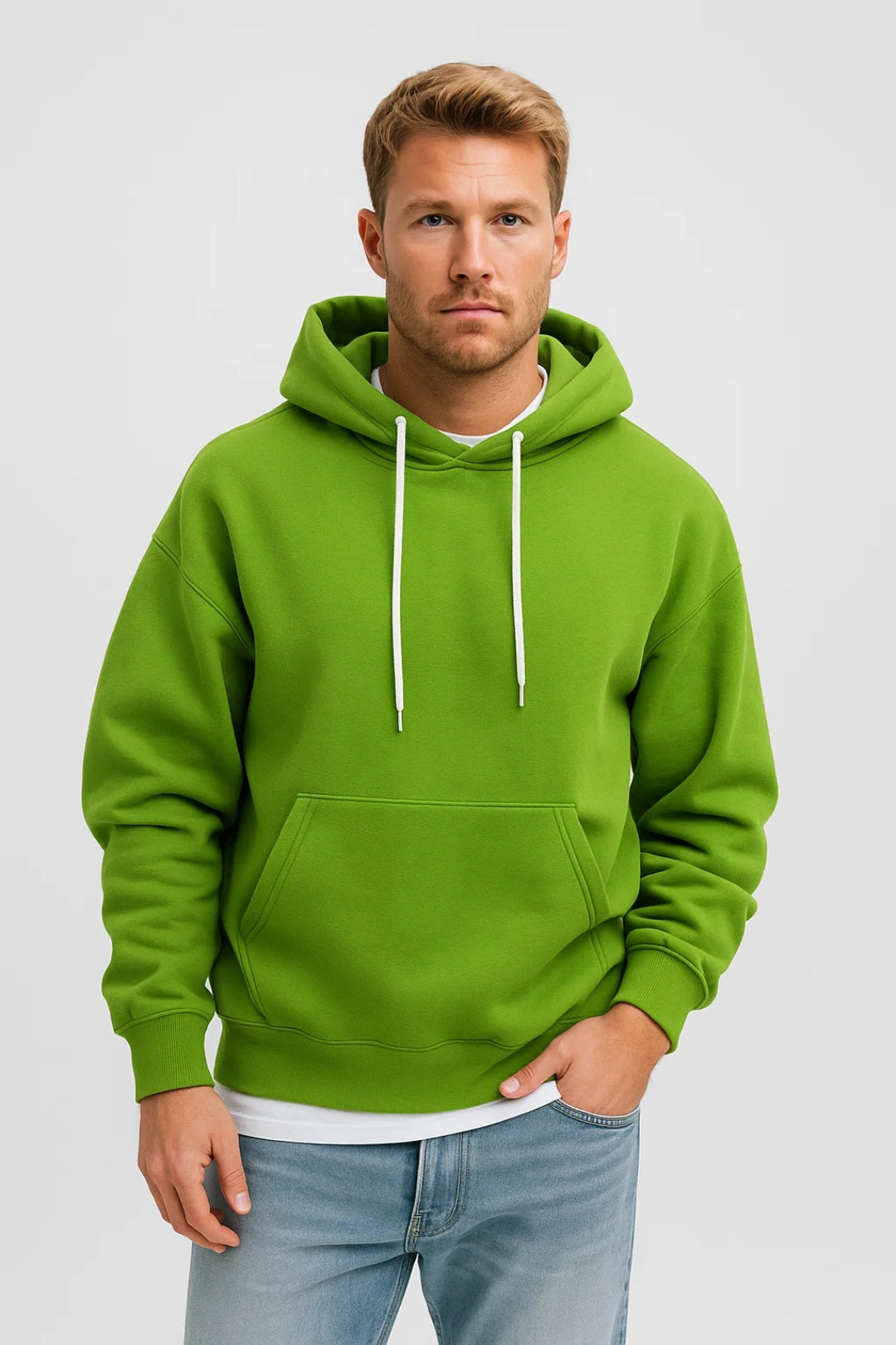 Ethan | Men's Oversized Hoodie | Kangaroo Pocket · PNY