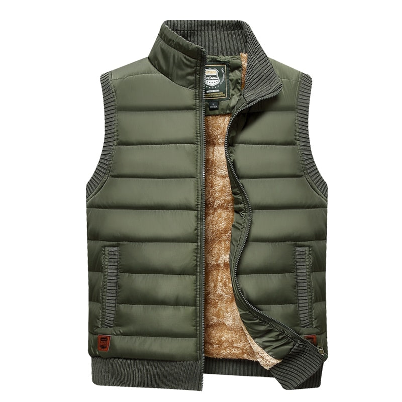 Ethan | Men's Quilted Vest | Fleece-Lined · PNY