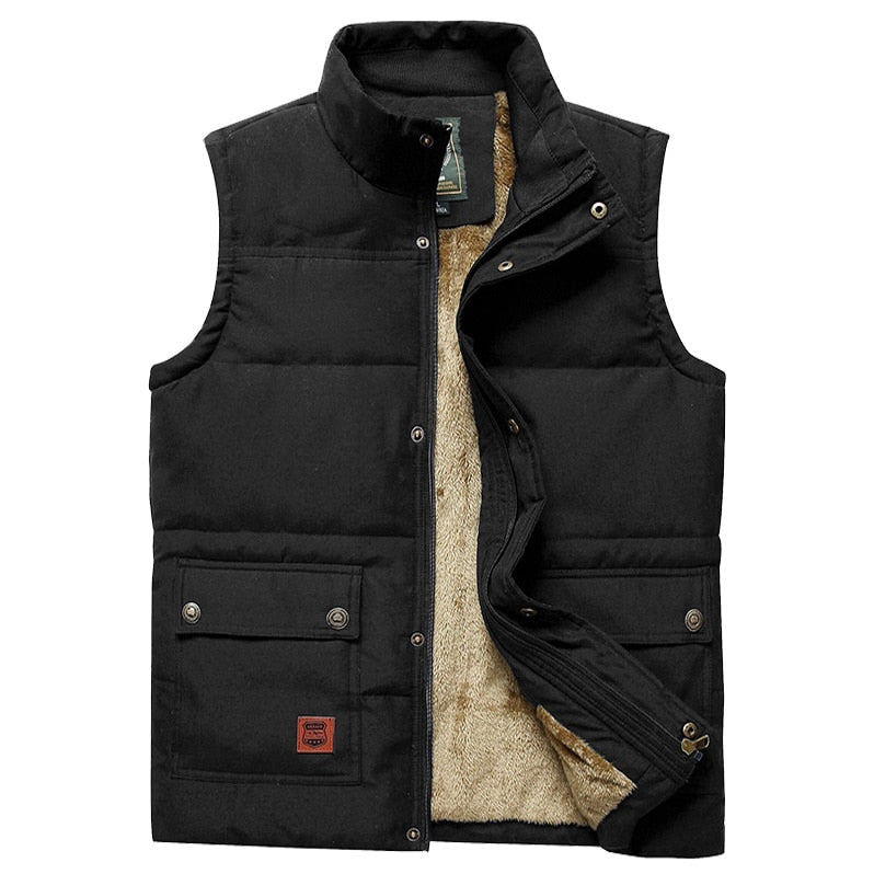 Ethan | Men's Quilted Vest | Fleece-Lined · PNY