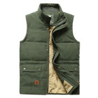 Ethan | Men's Quilted Vest | Fleece-Lined · PNY