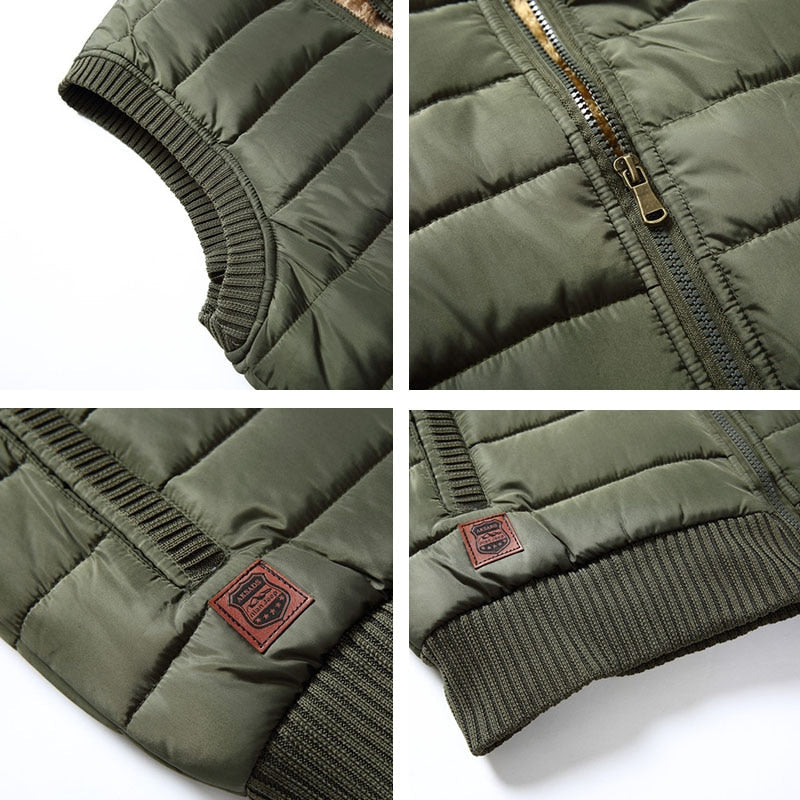 Ethan | Men's Quilted Vest | Fleece-Lined · PNY