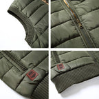 Ethan | Men's Quilted Vest | Fleece-Lined · PNY